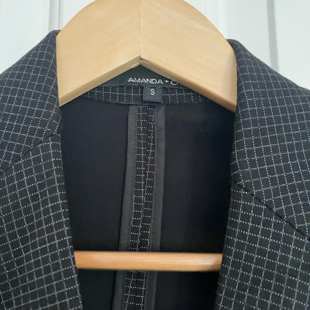 Amanda & Chelsea Check Pattern Blazer - Picture 5 of 8